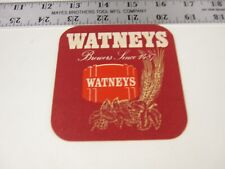 Vintage Watneys Brewers Since 1487 Brewing Related Coaster Beer Mat picture