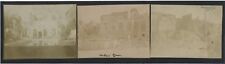 Syria Damascus Palace Azim Azem Three Sheet Panorama Photo Vintage Citrate picture