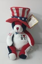Vintage Patriotic Bear I Love New York Teddy 11