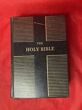 1950 The Holy Bible Douay-Confraternity New Catholic Version Vintage  T74 picture