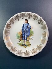 Vintage Wood & Sons England BLUE BOY Porcelain Trinket Dish Coaster Gainsborough picture