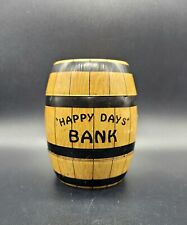 Vintage Chein Happy Days Tin Barrel Bank picture