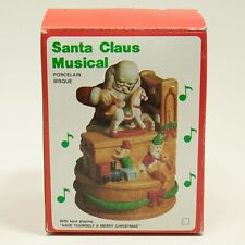 VIntage Santa Claus Spinning Musical 