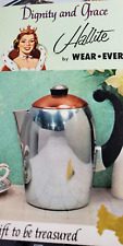 Dignity And Grace Wear Ever Hallite Pots Pans Advertising Flyer Brochure 1950s picture