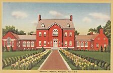 Vintage Postcard  MARYLAND  GOVERNOR'S MANSION, ANNAPOLIS  UNPOSTED   picture