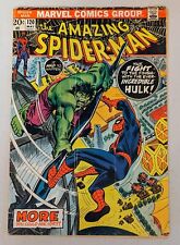 AMAZING SPIDER-MAN #120 VS HULK BRONZE AGE MARVEL COMICS 1973 NR NICE picture