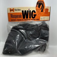 Vintage Masquerade Witch Wig Sanitary New in Package Halloween  picture