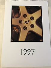 Vintage Porsche 1997 RUF calendar Great Pics for Garage  picture