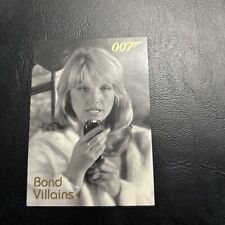 55b James Bond Villains 2011 F79 Sue Vanner The Spy Who Loved Me Log Cabin Girl picture