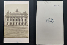 H.Guérard, France, Paris, opera, palais garnier vintage albumen business card picture