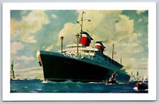 Postcard S. S. America, American-Flag Luxury Liner Unposted picture