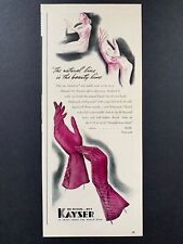 Vintage 1941 Kayser Women’s Gloves Ad picture