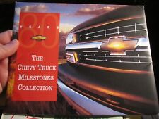 THE CHEVY TRUCK MILESTONE COLLECTION PACKET OF PAST TRUCKS ADVERTISING BBA42 picture
