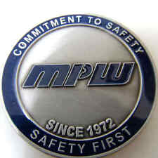 MPW COMMITMENT TO SAFETY SAFETY FIRST CHALLENGE COIN picture
