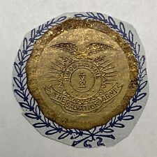 INTERESTING BLOOD AND FIRE SALVATION ARMY GOLDEN SEAL picture