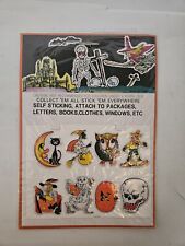 Vintage Halloween Stickers picture