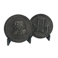 LL-003 Half Shekel King Cyrus Donald Trump Jewish Temple Mount Israel Coin Israe picture