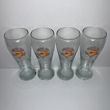 Set of 4 Shock Top Brewing Co. Beer Pilsner Glasses 16 Ounces Brand New picture