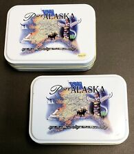Pair Of Alaska Souvenir Decks of Playing Cards in Tins picture