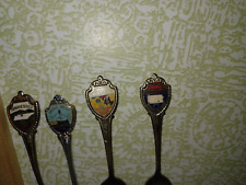 Lot of 4 various collectible collectors spoons picture