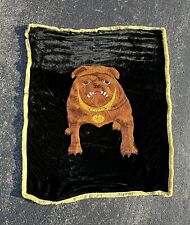Antique Bulldog Avery Steam Engine Tractor Felt Banner Flag Sign Vintage RARE picture