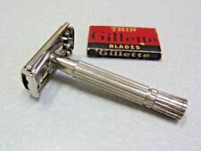 Gillette Cavalcade of Sports TV Special Double Edge Safety Razor D-2 1958 CLEAN picture