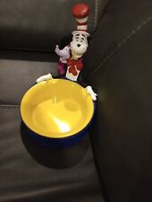 Dr Seuss Vintage 1997 figure Bowl Dish Cat Hat Wubbulous World of Henson picture