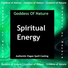 X3 Spiritual Energy - Goddess of Nature Spell - Pagan Magick Triple Casting picture