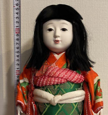 Japanese Vintage NINGYO Ichimatsu Doll Girl Figure Figurine 17.3inch W/ Box FS picture