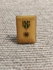 VINTAGE I Was There Vietnam  Lapel Pin picture