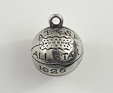 Rare 1926 ATSF Atchison Topeka Santa Fe Railway Sterling Silver Basketball Award picture