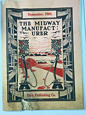 1905 MIDWAY MANUFACTURER TRADE MAGAZINE MINNEAPOLIS ST. PAUL ORIGINAL picture