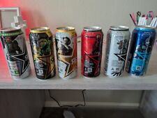 Halo Infinite Rockstar Cans Collector's Full Set Of 6 Cans RARE ALL 1-5 PLUS 6th picture