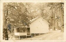 1935 Cottage, McFarlane's Lodge, Hayward, Wisconsin Real Photo Postcard/RPPC b picture