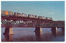 Boston & Main RR B&M Railroad Train Engine GP9 Locomotives Postcard picture