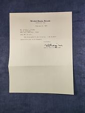 Senator Daniel Patrick Moynihan Political Correspondence Signed Letter u-3E picture