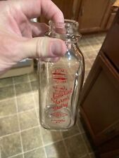 Rare Somerset Farms Dairy ACL Pint Milk Bottle Middlebush New Jersey NJ picture