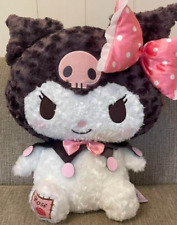 Kuromi Pinky Rose Super Super BIG Plush 50cm Doll Sanrio FuRyu New picture