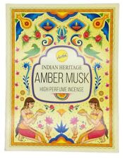 15 gm Amber Musk incense sticks Indian heritage Brand New picture
