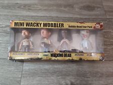 Funko Wacky Wobbler The Walking Dead 4Pc Mini Wobbler Set Grimes Dixon Michonne picture