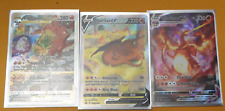 Pokemon Charizard V,SWSH260 VStar,SWSH262 VMax,SWSH261 Holo Promo Three Card Lot picture