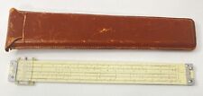 Vintage Pickett & Eckel 800-T Synchro-Scale Slide Rule w/ Leather Case Chicago picture