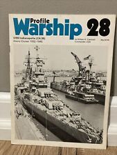 Profile Warship 28 USS Indianapolis CA 35 Heavy Cruiser 1932-1945 picture