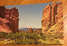 Vintage Postcard Pikes Peak Colorado Springs Colorado                      #11 picture