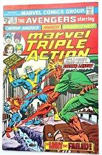 Marvel Triple Action #27 FN Marvel 1976  (Reprints Avengers 1963 1st series #35) picture