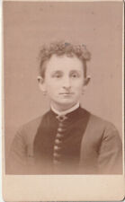 c1800s~Portland Maine ME~Lady~Mary Gowen Dalley ~Antique CDV Victorian Photo picture