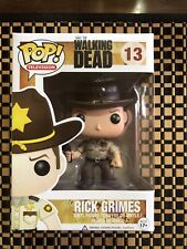 Rick Grimes #13 Funko Pop Vinyl: The Walking Dead NIB SEE PICS picture