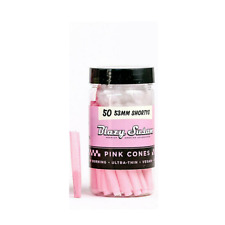 Blazy Susan Shorty 53mm Pink Cone Rolling Paper 50 Cones Pre Rolled Short picture