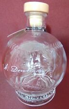 Cooperstown Distillery A. Doubleday signed Vodka Glass Baseball Decanter picture
