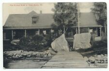 Camp Bemis ME The Divided Rock Postcard Maine picture